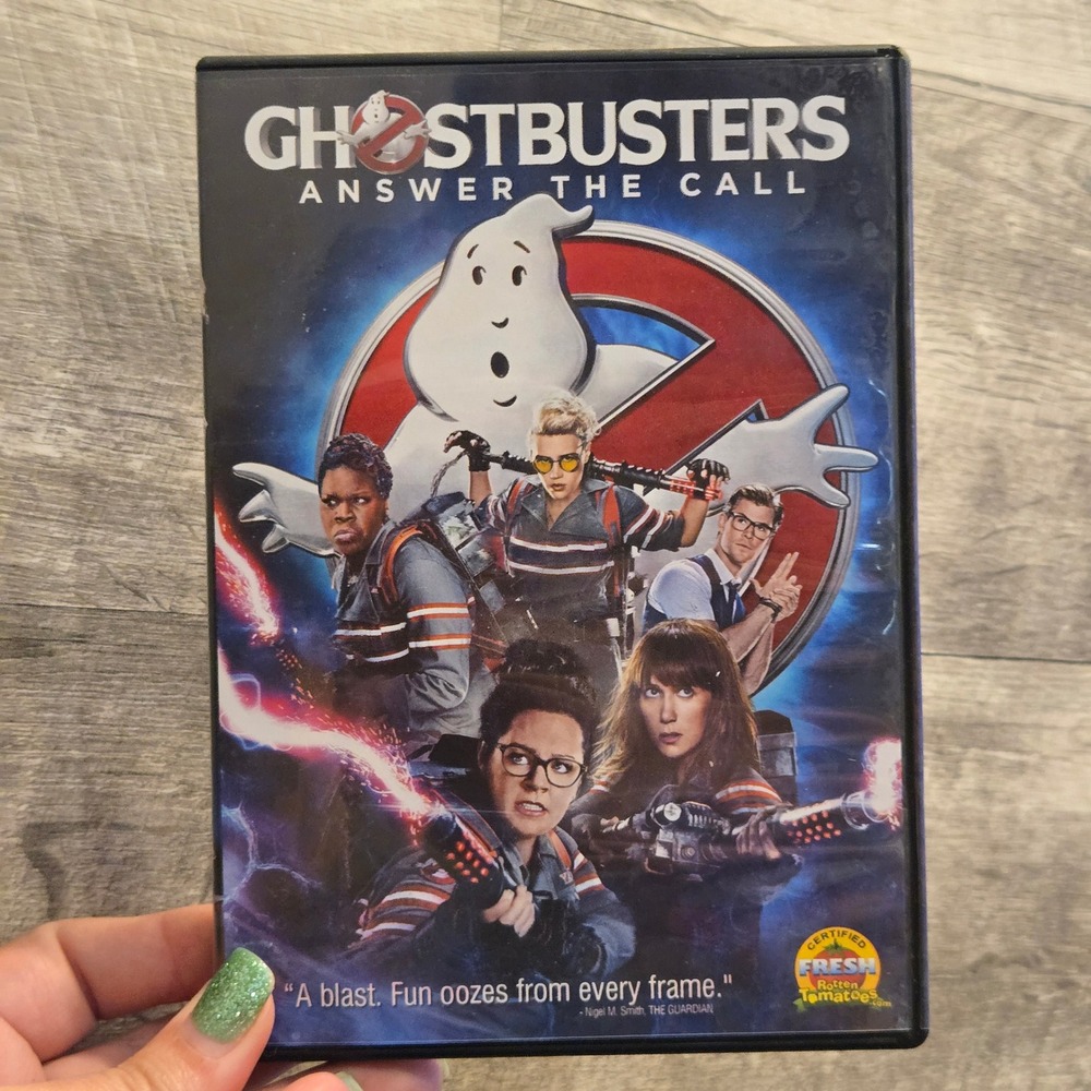 Ghostbusters Answer the Call DVD 2016 Melissa McCarthy Kristen Wiig Comedy Movie